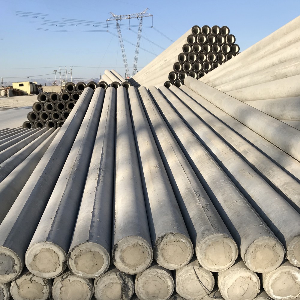 佛罗镇190×18米非预应力水泥电线杆